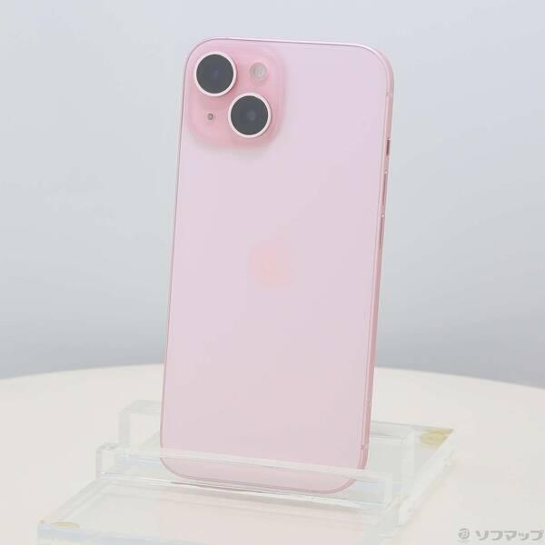 〔中古〕Apple(アップル) iPhone15 256GB ピンク MTMP3J／A SIMフリー〔344-ud〕 | 