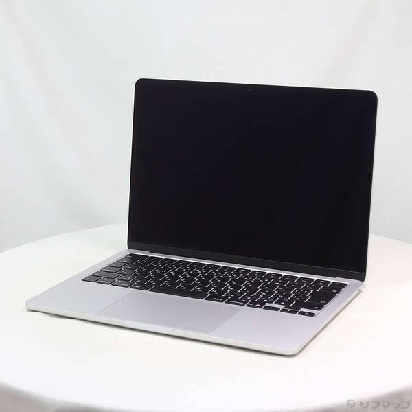 〔中古〕Apple(アップル) MacBook Air 13.6-inch Early-2025 MW0W3J／A Apple M4 10コアCPU_8コアGPU 16GB SSD256GB シルバー 〔26.3 Tahoe〕〔349-ud〕 | 