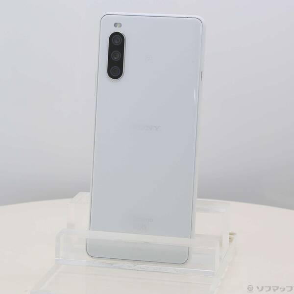 〔中古〕SONY(ソニー) Xperia 10 III 128GB ホワイト SO-52B docomoロック解除SIMフリー〔269-ud〕 | 