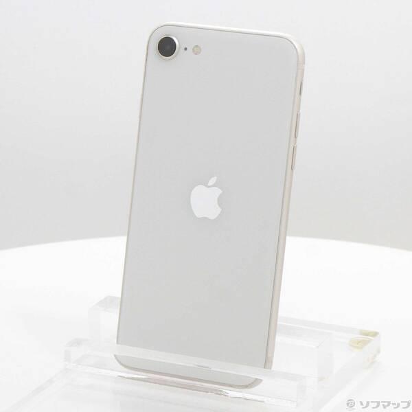 〔中古〕Apple(アップル) iPhone SE 第3世代 64GB スターライト MMYD3J／A SIMフリー〔258-ud〕 | 