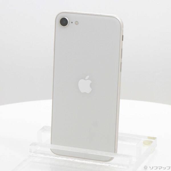 〔中古〕Apple(アップル) iPhone SE 第3世代 64GB スターライト MMYD3J／A SIMフリー〔258-ud〕 | 
