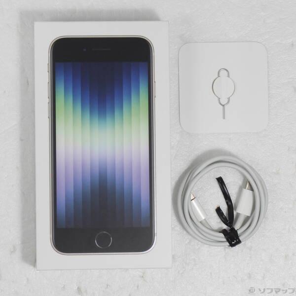 〔中古〕Apple(アップル) iPhone SE 第3世代 64GB スターライト MMYD3J／A SIMフリー〔344-ud〕 |  | 04