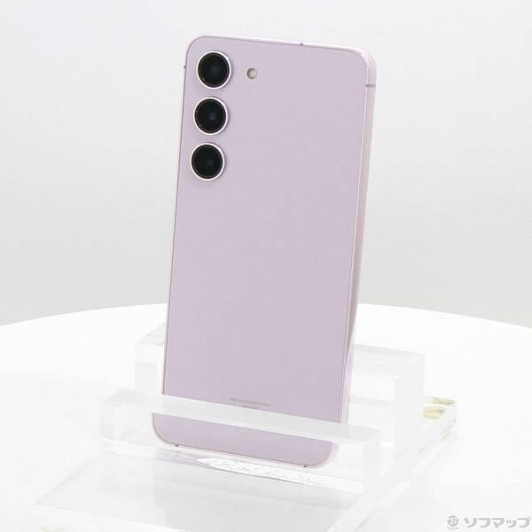 〔中古〕SAMSUNG(サムスン) Galaxy S23 256GB ラベンダー SCG19 au SIMフリー〔251-ud〕 | 