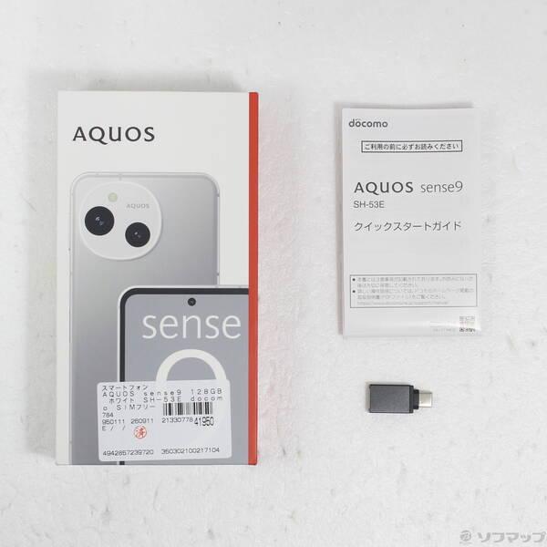 〔中古〕SHARP(シャープ) AQUOS sense9 128GB ホワイト SH-53E docomo SIMフリー〔368-ud〕 |  | 04