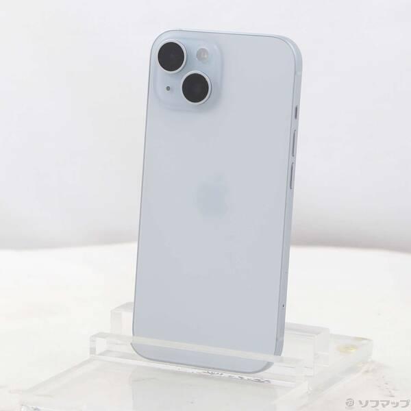〔中古〕Apple(アップル) iPhone15 128GB ブルー MTML3J／A SIMフリー〔377-ud〕 | 
