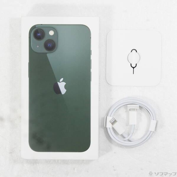 〔中古〕Apple(アップル) iPhone13 256GB グリーン MNGH3J／A SIMフリー〔348-ud〕 |  | 04