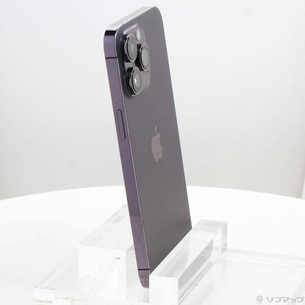 〔中古〕Apple(アップル) iPhone14 Pro Max 256GB ディープパープル MQ9E3J／A SIMフリー〔377-ud〕 |  | 03