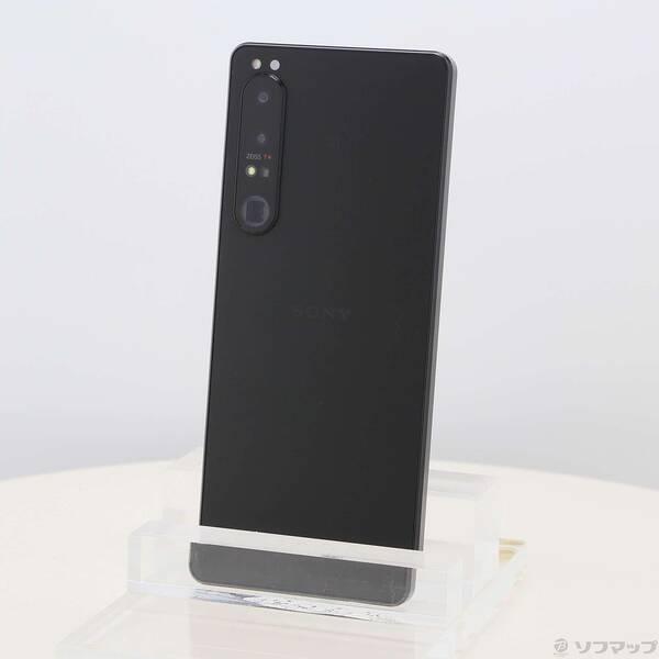〔中古〕SONY(ソニー) Xperia 1 IV 256GB ブラック SOG06 au SIMフリー〔269-ud〕 | 
