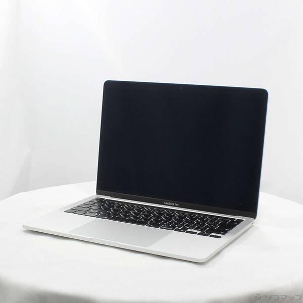〔中古〕Apple(アップル) MacBook Pro 13.3-inch Late-2020 MYDC2J／A Apple M1 8コアCPU_8コアGPU 16GB SSD512GB シルバー 〔26.3 Tahoe〕〔196-ud〕 | 