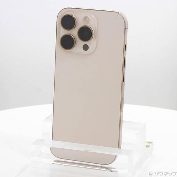 〔中古〕Apple(アップル) iPhone16 Pro 128GB デザートチタニウム MYMX3J／A SIMフリー〔344-ud〕 | 