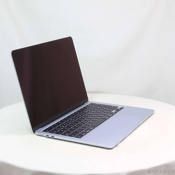 〔中古〕Apple(アップル) MacBook Air 13.6-inch Early-2025 MC6U4J／A Apple M4 10コアCPU_10コアGPU 16GB SSD512GB スカイブルー 〔26.3 Tahoe〕〔352-ud〕 |  | 03