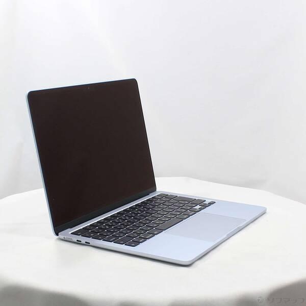 〔中古〕Apple(アップル) MacBook Air 13.6-inch Early-2025 MC6V4J／A Apple M4 10コアCPU_10コアGPU 24GB SSD512GB スカイブルー 〔26.3 Tahoe〕〔258-ud〕 |  | 03