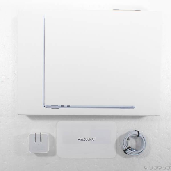 〔中古〕Apple(アップル) MacBook Air 13.6-inch Early-2025 MC6V4J／A Apple M4 10コアCPU_10コアGPU 24GB SSD512GB スカイブルー 〔26.3 Tahoe〕〔258-ud〕 |  | 04