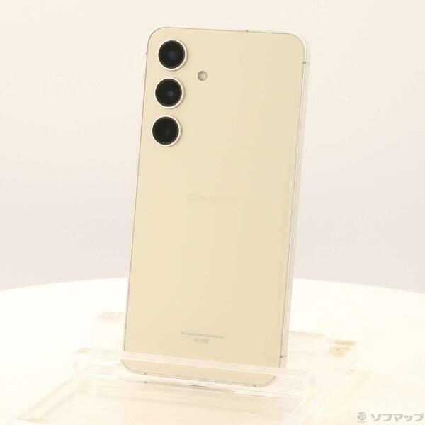 〔中古〕SAMSUNG(サムスン) Galaxy S24 256GB アンバーイエロー SC-51E docomo SIMフリー〔349-ud〕 | 