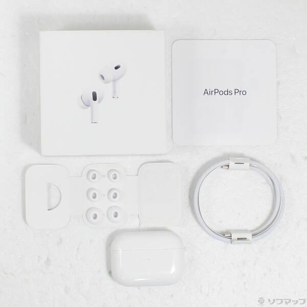 【中古】Apple AirPods Pro 第2世代 (USB-C）付属品あり 中古〕Apple(アップル) USB-C充電ケース付き AirPods Pro 第2世代