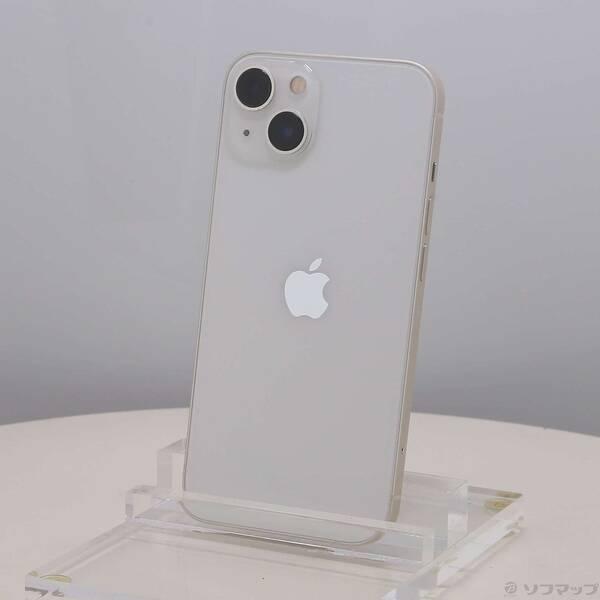 〔中古〕Apple(アップル) iPhone13 128GB スターライト MLND3J／A SIMフリー〔258-ud〕 | 