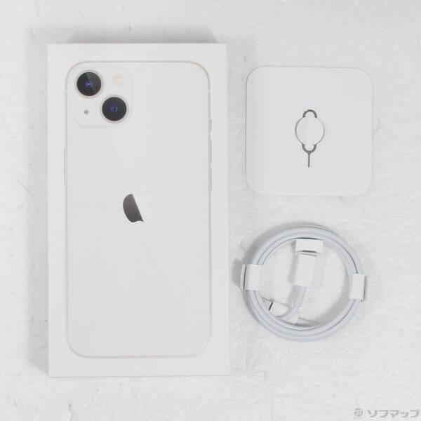 〔中古〕Apple(アップル) iPhone13 128GB スターライト MLND3J／A SIMフリー〔258-ud〕 |  | 04