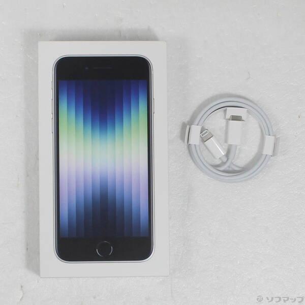 〔中古〕Apple(アップル) iPhone SE 第3世代 64GB スターライト MMYD3J／A SIMフリー〔251-ud〕 |  | 04