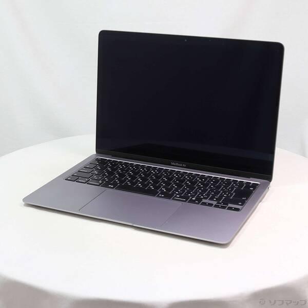 〔中古〕Apple(アップル) MacBook Air 13.3-inch Late-2020 MGN63J／A Apple M1 8コアCPU_7コアGPU 8GB SSD256GB スペースグレイ 〔26.3 Tahoe〕〔258-ud〕 | 
