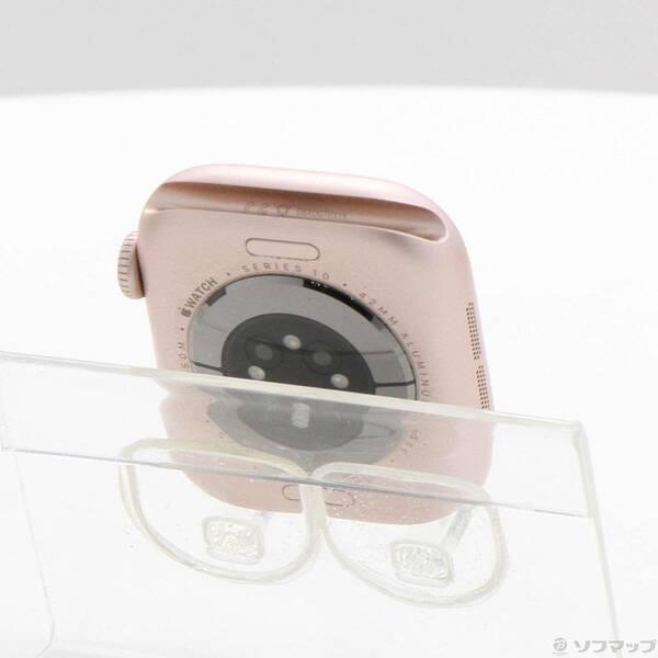 〔中古〕Apple(アップル) Apple Watch Series 10 GPS 42mm ローズゴールドアルミニウムケース バンド無し〔258-ud〕 |  | 02