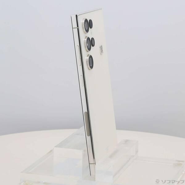 〔中古〕SAMSUNG(サムスン) Galaxy S23 Ultra 256GB クリーム SCG20 au SIMフリー〔349-ud〕 |  | 03