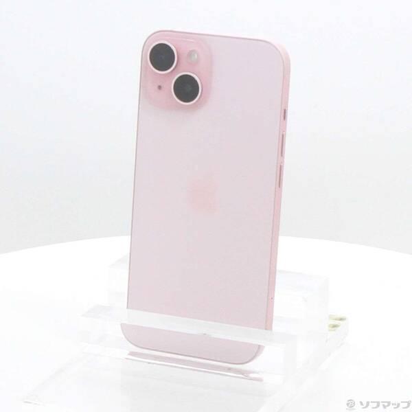〔中古〕Apple(アップル) iPhone15 128GB ピンク MTMJ3J／A SIMフリー〔262-ud〕 | 