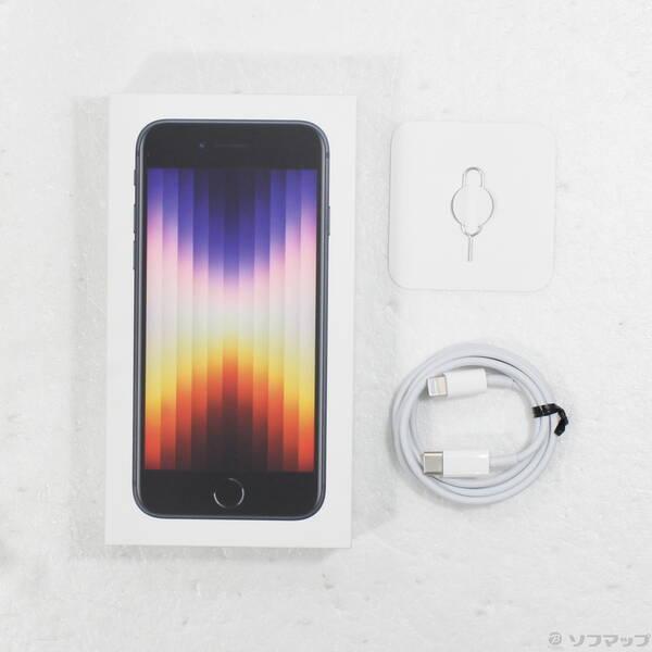 〔中古〕Apple(アップル) iPhone SE 第3世代 64GB ミッドナイト MMYC3J／A SIMフリー〔262-ud〕 |  | 04