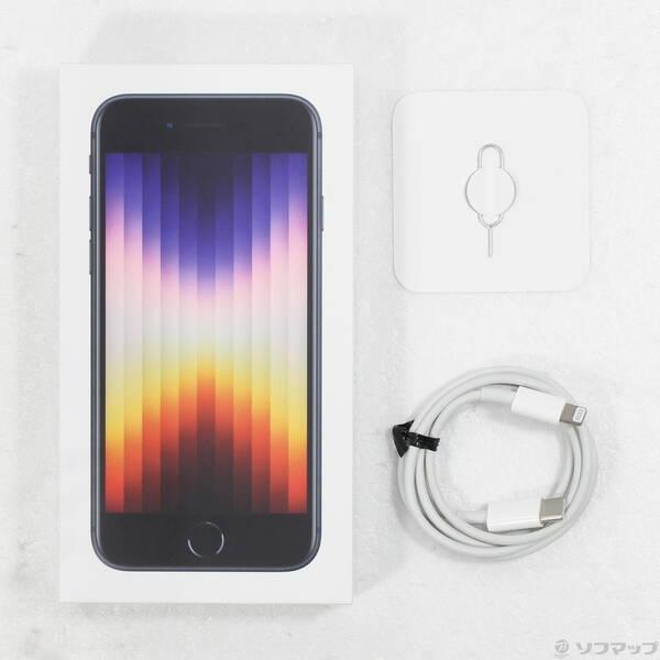 〔中古〕Apple(アップル) iPhone SE 第3世代 64GB ミッドナイト MMYC3J／A SIMフリー〔297-ud〕 |  | 04