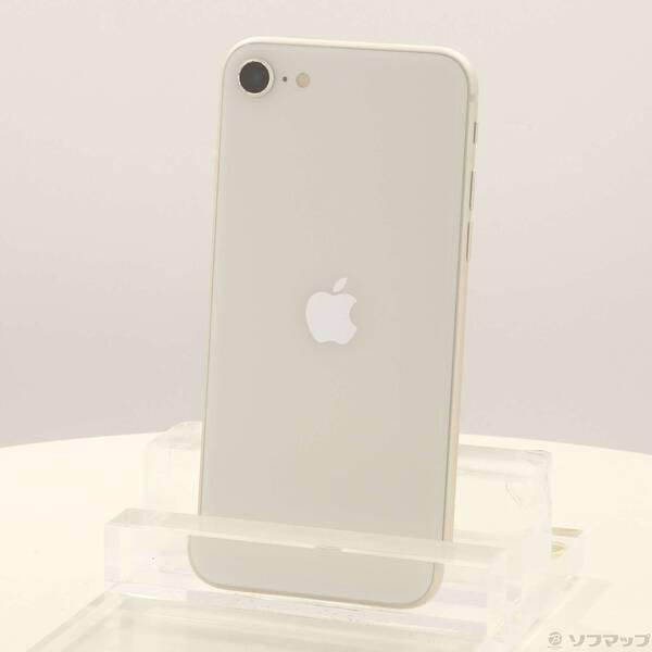 〔中古〕Apple(アップル) iPhone SE 第3世代 64GB スターライト MMYD3J／A SIMフリー〔377-ud〕 | 