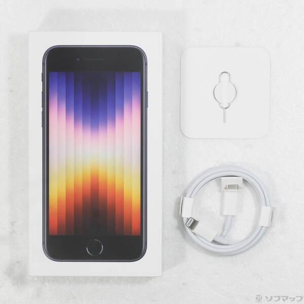 〔中古〕Apple(アップル) iPhone SE 第3世代 64GB ミッドナイト MMYC3J／A SIMフリー〔295-ud〕 |  | 04
