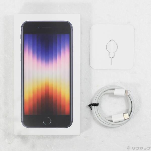 〔中古〕Apple(アップル) iPhone SE 第3世代 64GB ミッドナイト MMYC3J／A SIMフリー〔348-ud〕 |  | 04