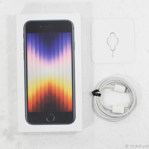 〔中古〕Apple(アップル) iPhone SE 第3世代 64GB ミッドナイト MMYC3J／A SIMフリー〔297-ud〕 |  | 04