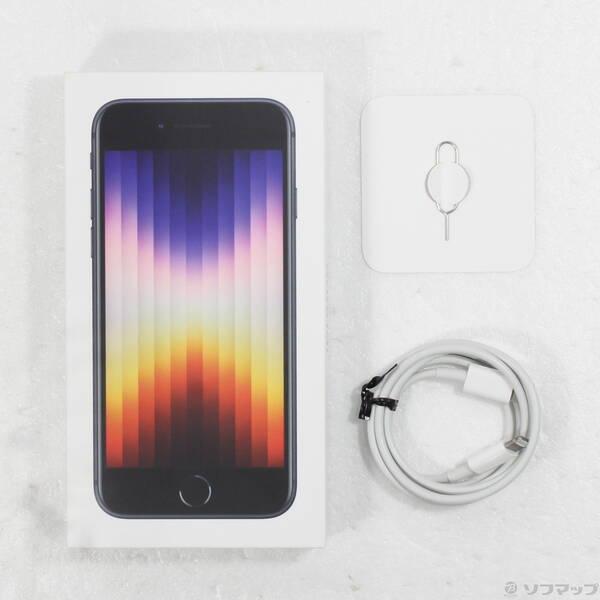 〔中古〕Apple(アップル) iPhone SE 第3世代 64GB ミッドナイト MMYC3J／A SIMフリー〔348-ud〕 |  | 04
