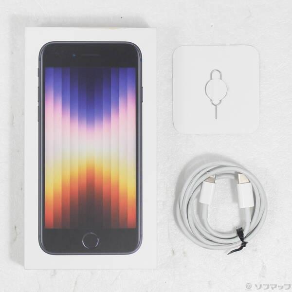 〔中古〕Apple(アップル) iPhone SE 第3世代 64GB ミッドナイト MMYC3J／A SIMフリー〔349-ud〕 |  | 04