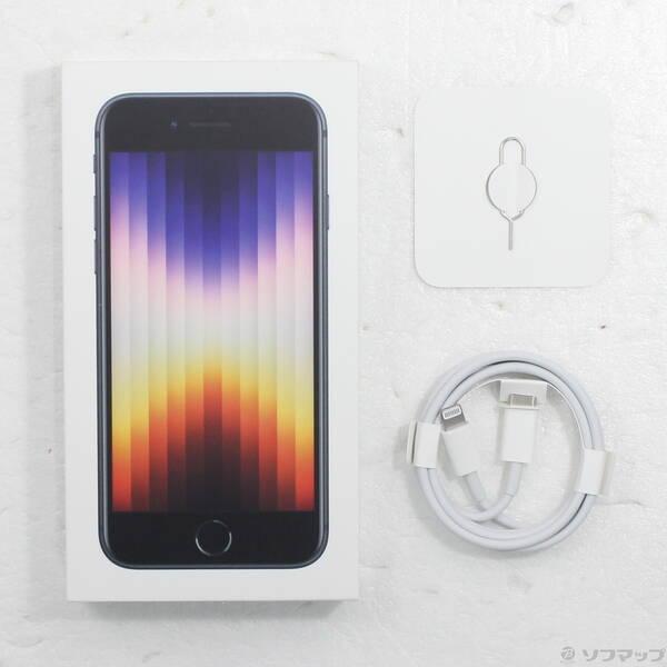 〔中古〕Apple(アップル) iPhone SE 第3世代 64GB ミッドナイト MMYC3J／A SIMフリー〔269-ud〕 |  | 04