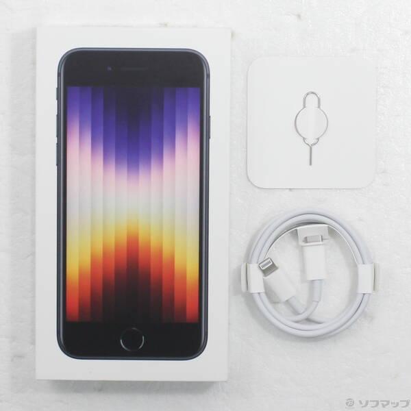 〔中古〕Apple(アップル) iPhone SE 第3世代 64GB ミッドナイト MMYC3J／A SIMフリー〔258-ud〕 |  | 04