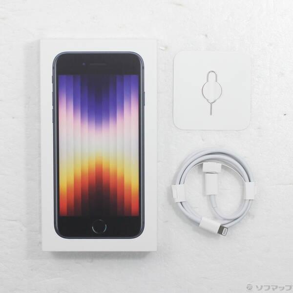 〔中古〕Apple(アップル) iPhone SE 第3世代 64GB ミッドナイト MMYC3J／A SIMフリー〔352-ud〕 |  | 04