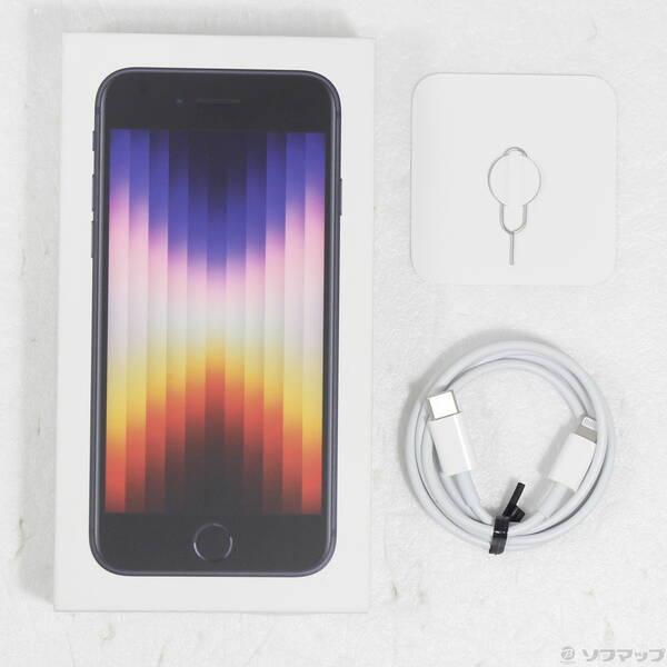 〔中古〕Apple(アップル) iPhone SE 第3世代 64GB ミッドナイト MMYC3J／A SIMフリー〔349-ud〕 |  | 04