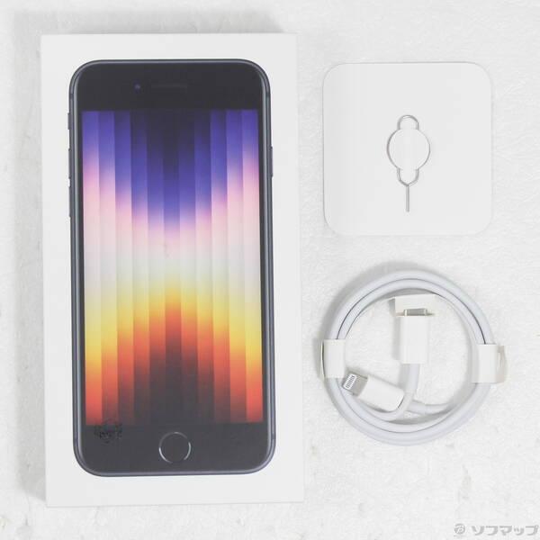 〔中古〕Apple(アップル) iPhone SE 第3世代 64GB ミッドナイト MMYC3J／A SIMフリー〔348-ud〕 |  | 04