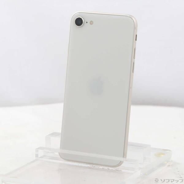 〔中古〕Apple(アップル) iPhone SE 第3世代 64GB スターライト MMYD3J／A SIMフリー〔251-ud〕 | 