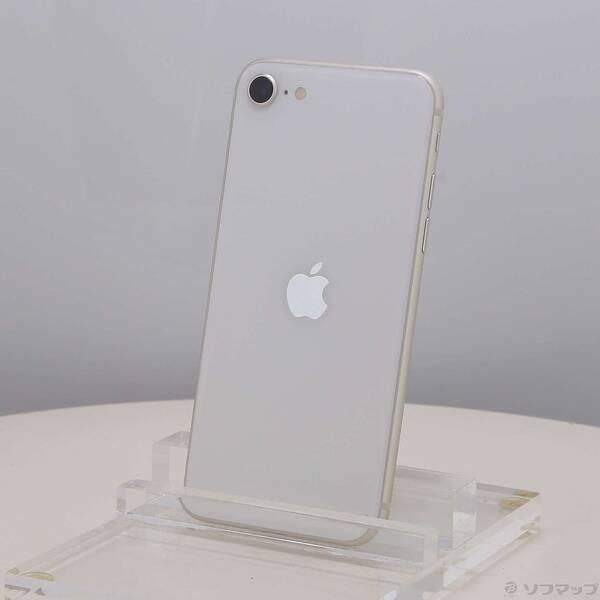 〔中古〕Apple(アップル) iPhone SE 第3世代 64GB スターライト MMYD3J／A SIMフリー〔269-ud〕 | 