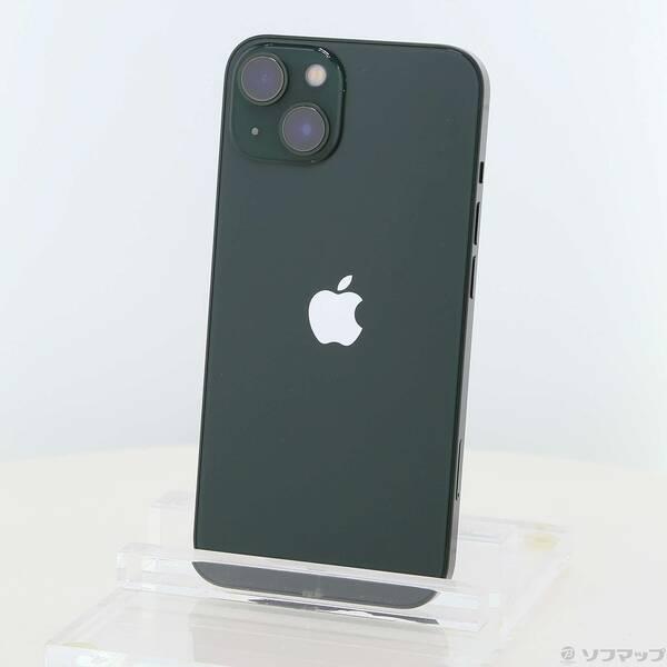 〔中古〕Apple(アップル) iPhone13 128GB グリーン MNGG3J／A SIMフリー〔251-ud〕 | 