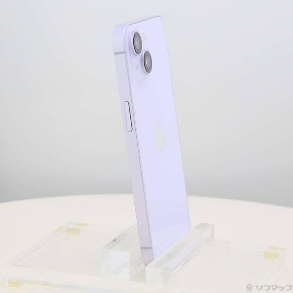 〔中古〕Apple(アップル) iPhone14 256GB パープル MPW93J／A SIMフリー〔258-ud〕 |  | 03