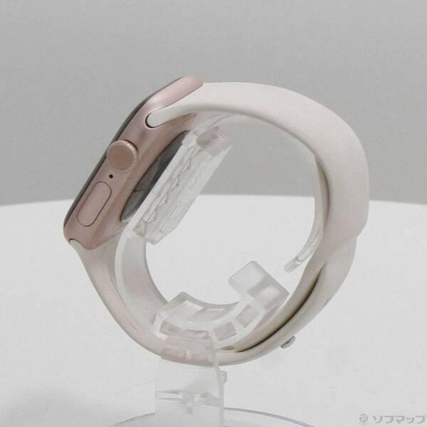 〔中古〕Apple(アップル) Apple Watch Series 11 GPS + Cellular 42mm ローズゴールドアルミニウムケース ライトブラッシュスポーツバンド〔258-ud〕 |  | 01