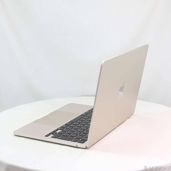 〔中古〕Apple(アップル) MacBook Air 13.6-inch Early-2025 MC6A4J／A Apple M4 10コアCPU_10コアGPU 24GB SSD512GB スターライト 〔26.3 Tahoe〕〔377-ud〕 |  | 01