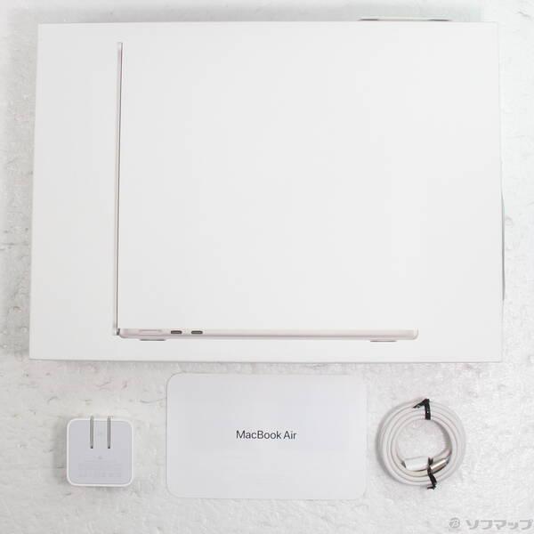〔中古〕Apple(アップル) MacBook Air 13.6-inch Early-2025 MC6A4J／A Apple M4 10コアCPU_10コアGPU 24GB SSD512GB スターライト 〔26.3 Tahoe〕〔377-ud〕 |  | 04