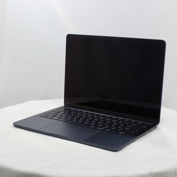 〔中古〕Apple(アップル) MacBook Air 13.6-inch Early-2025 MW123J／A Apple M4 10コアCPU_8コアGPU 16GB SSD256GB ミッドナイト 〔26.3 Tahoe〕〔251-ud〕 | 
