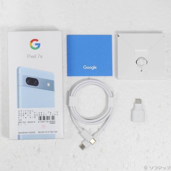 〔中古〕GOOGLE(グーグル) Google Pixel 7a 128GB シー GOSAZ1 Y!mobile SIMフリー〔198-ud〕 |  | 04