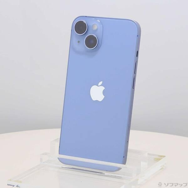 〔中古〕Apple(アップル) iPhone14 256GB ブルー MPWN3J／A SIMフリー〔297-ud〕 | 