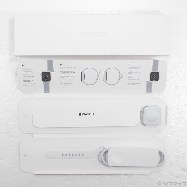 〔中古〕Apple(アップル) Apple Watch Series 8 GPS + Cellular 41mm シルバーステンレススチールケース ホワイトスポーツバンド〔305-ud〕 |  | 04